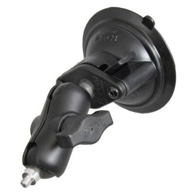 RAM Mount Short Arm Camera Thread Suction Cup B-Ball Assembly RAM-B-166-A-237U