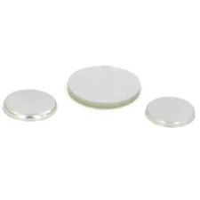 1000 pcs 1" 1 inch Medallion Metal Flat Back Buttons for Tecre Button Machine