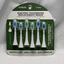 6 Replacement Toothbrush Heads Compatible w/ Phillips Sonicare Electric Toothbru