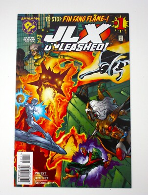 JLX Unleashed #1 Amalgam Comics 1997 Marvel DC Crossover One-Shot