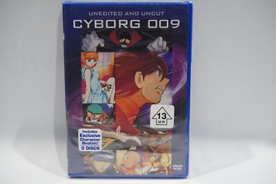 Cyborg 009 - Uncut and Unedited (DVD, 2004, 2-Disc Set, Widescreen/Uncut) NEW
