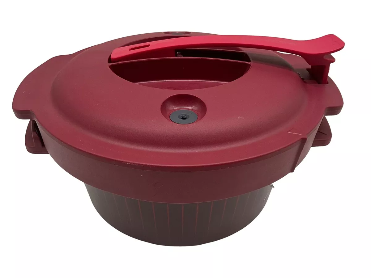  Tupperware Pressure Cooker Microwave Round 2 Quarts