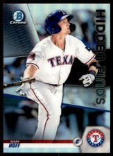 2020 Bowman Chrome Hidden Finds Sam Huff Texas Rangers #HF-SH Insert