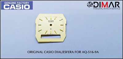 Replacement Vintage Original Sphere/Dial Casio For AQ-516-9A