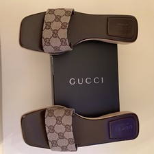 Gorgeous Ladies GG Gucci Slip On Mules Size 5 38 Pre Loved with Original Box 💕