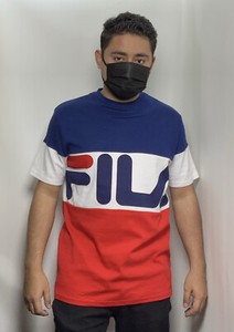 fila tri color tee
