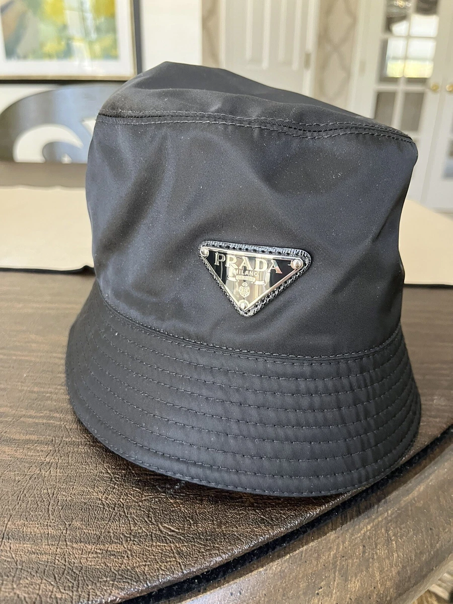 Prada Re Nylon Bucket Hat NWT-have receipt | eBay