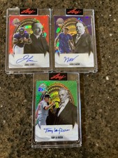 2025 leaf presidents day 3 card tony la russa, jamal lewis,& jadon sancho all1/1