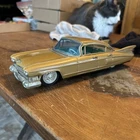 1960's Japan Bandai Cadillac Car Tin Friction Toy