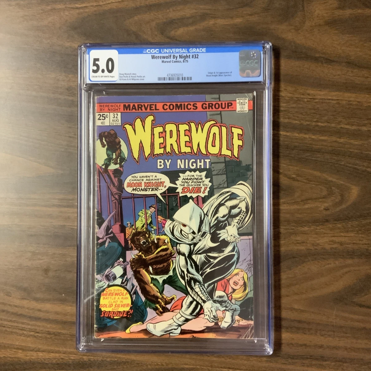 Werewolf by Night Certified Guaranty Company (CGC) Comics, Graphic