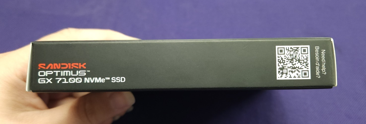 SanDisk 2280mm Optimus GX 500GB M.2 NVMe Gen 4.0 SSD SDSP71500GAN