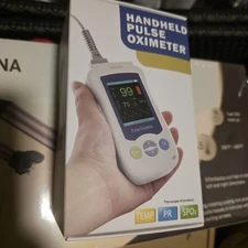 Handheld Pulse Oximeter SpO2 Temperature