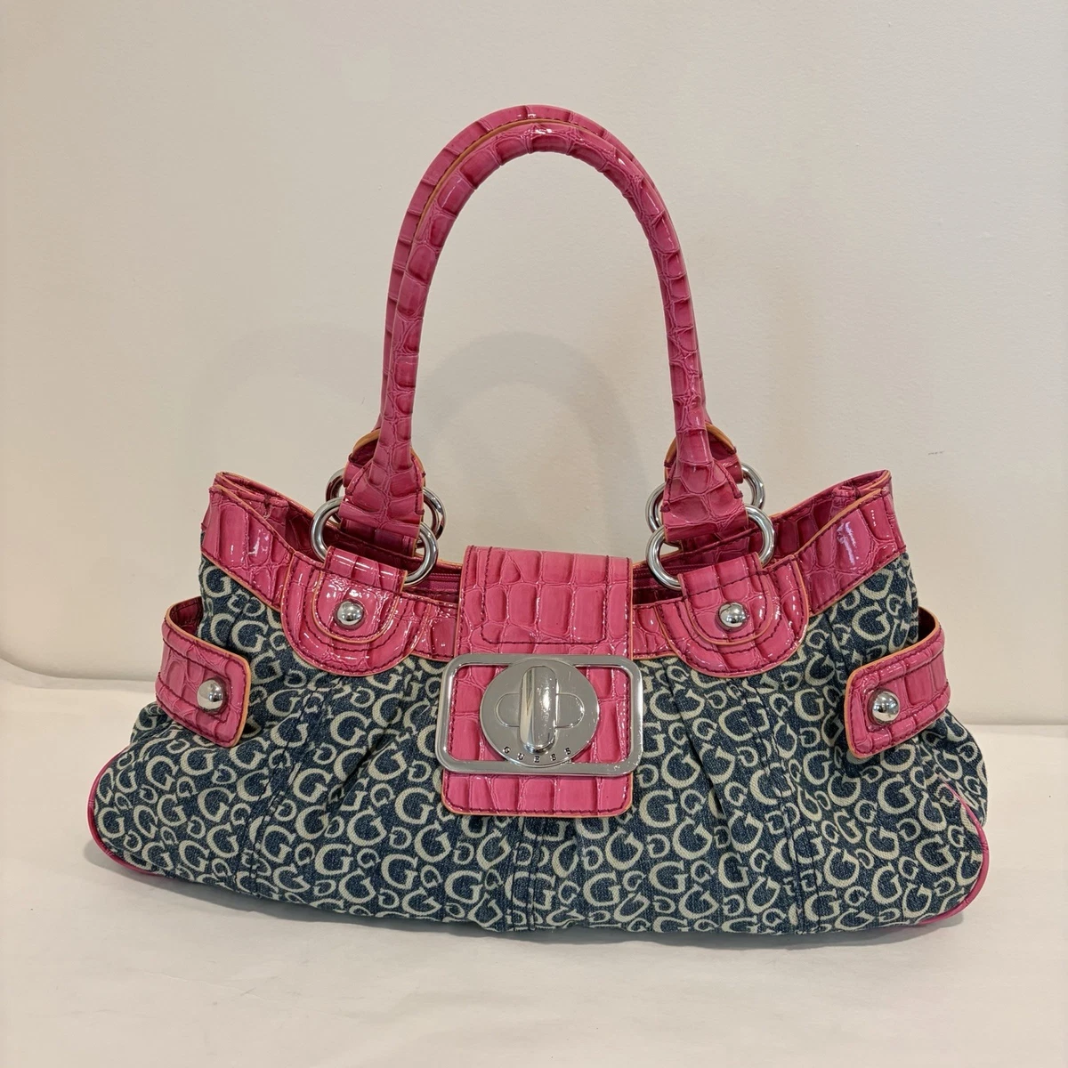 GUESS Shoulder Bag Pink Bags & Handbags for Women | eBay