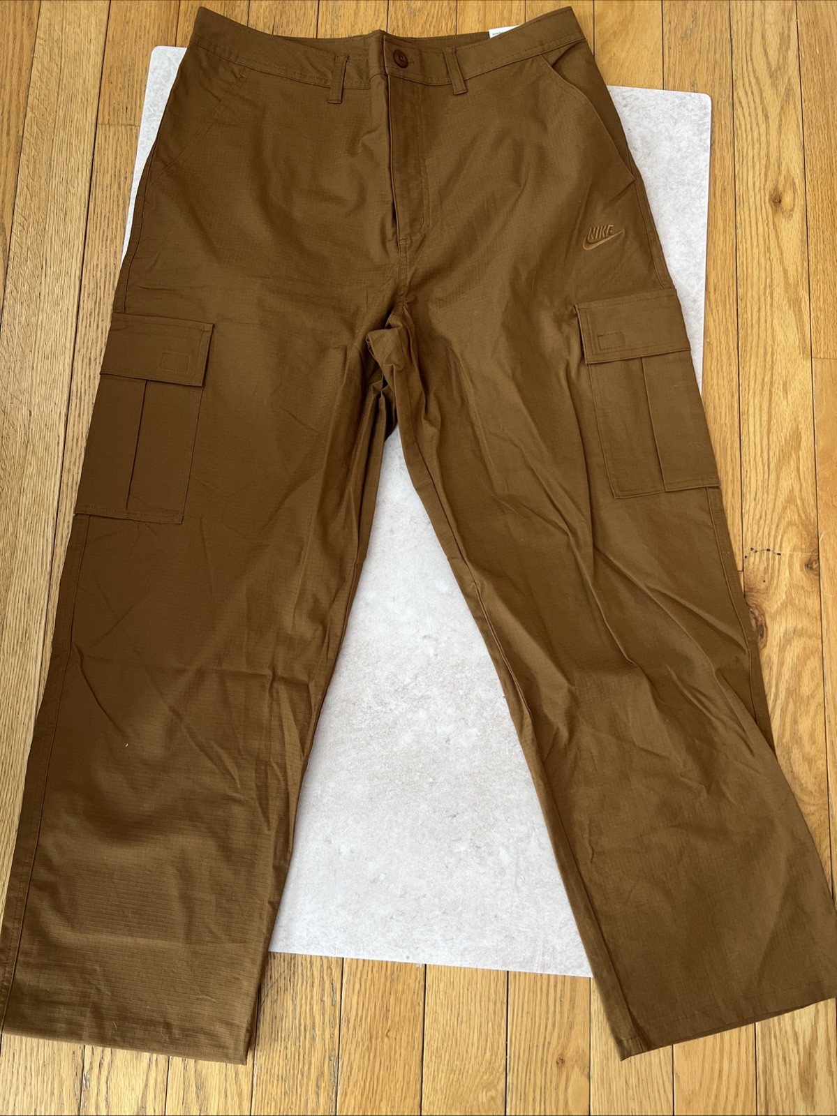 Nike Ripstop Cargo Skateboarding Pants Tan