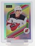 LUKE HUGHES 2023-24 O PEE CHEE PLATINUM RETRO RAINBOW ROOKIE #R-66 DEVILS Q3687