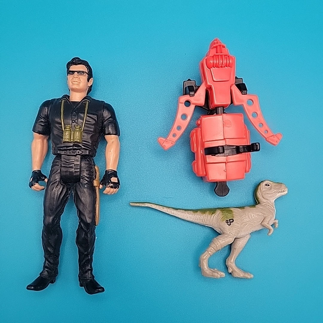 Figurines vintage mighty max jurassic star wars Batman gi