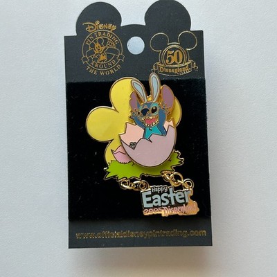 DLR - Easter 2005 - Stitch with Ears Disney Pin 36958