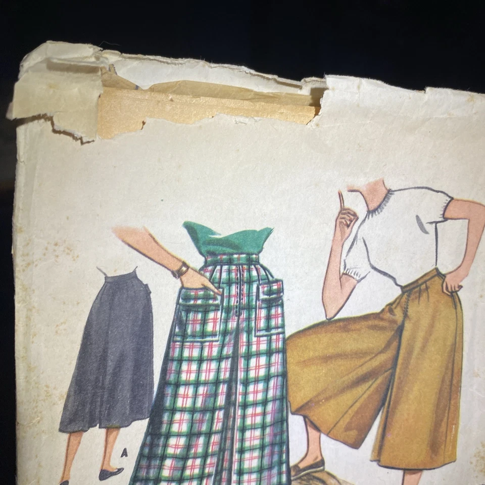 Vintage MCCALLS 4160 Waist 32” 1956 pants Variations - Complete - Image 2 of 4