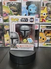 Funko Pop Star Wars The Mandalorian #408 GITD Exclusive NIB w/Protector