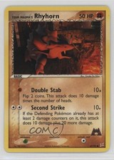 Team Magma's Rhyhorn Pokemon EX Magma vs Aqua #67 2004 on eBay
