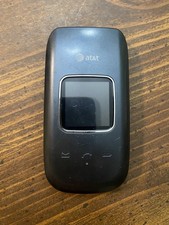 Pantech Breeze 3 P2030 Blue and Silver AT T Cellular Flip Phone Untested