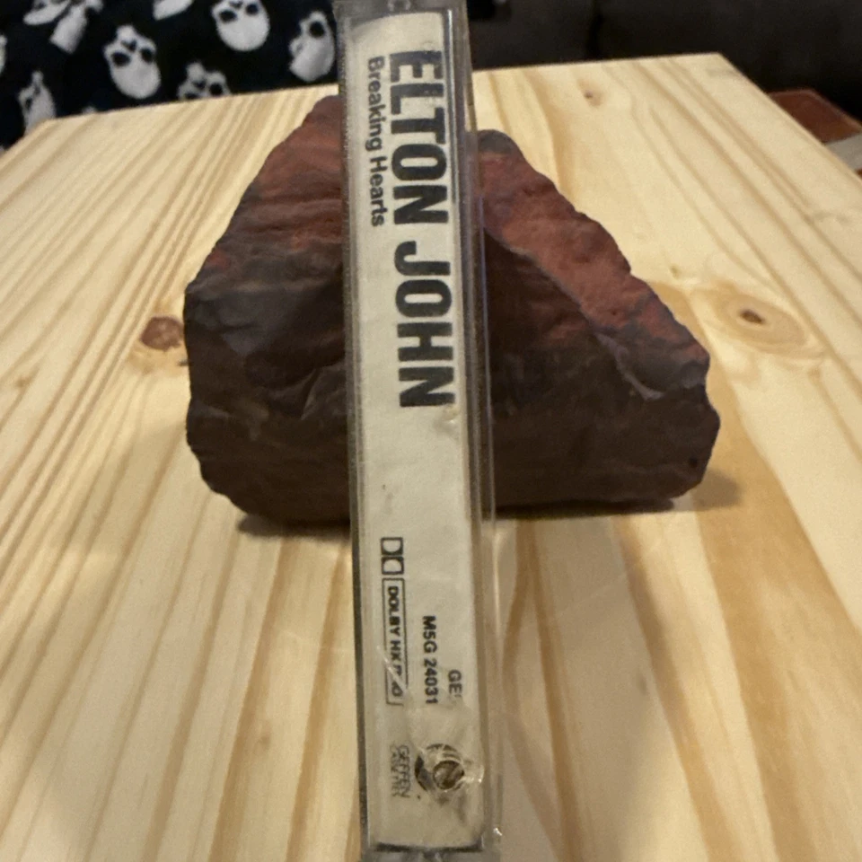 Elton John Breaking Hearts Cassette Tape 1984 Geffen Records NM - Image 2 of 4