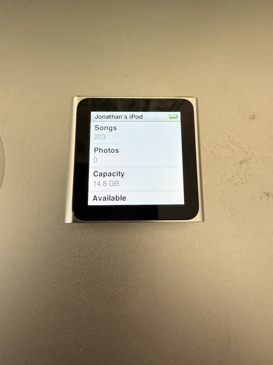 iPod nano 第6世代 16GB シルバー MC526LL Apple 16GB iPod nano (Silver) (6th Generation) MC526LL/A B&H