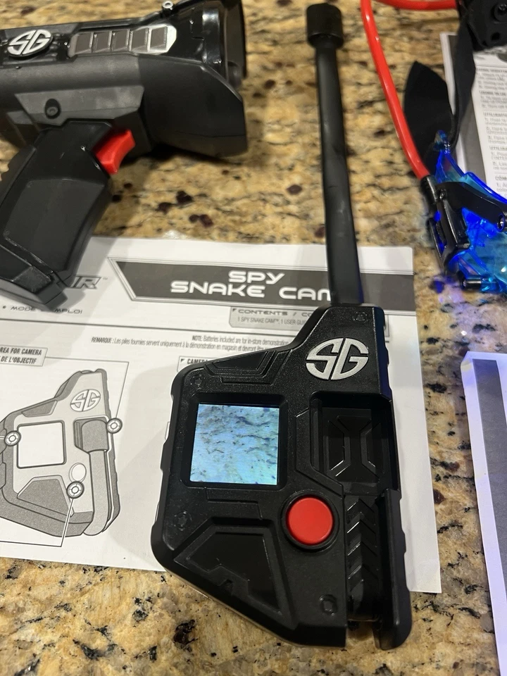 Spy Gear Toy Lot Night Goggles Snake Walkie Talkie Voice Changer Spin Master - Image 4 of 4