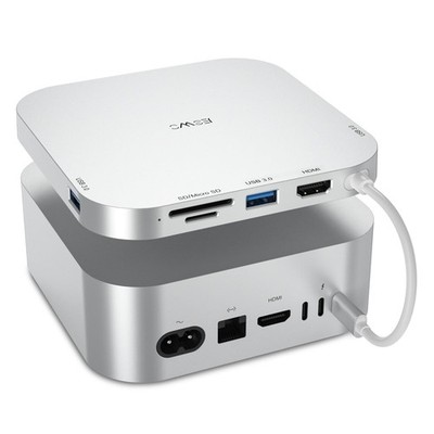 6-in-1 USB-C Dock for Mac mini M4   4K@60Hz HDMI, USB C Hub Multiport Adapter...