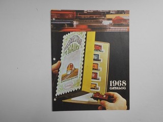 Aurora Postage Stamp Train Catalog From 1968
