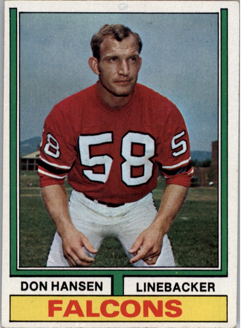 1974 Topps #3 Don Hansen - EX
