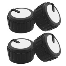 4 Pezzi Manopola Interruttore Fornello BBQ Manopole Controllo Griglia Bruciatore a Gas Ricambio