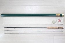 Winston IM6 8'6" 4wt Fly Rod 3pz Vintage Loomis Vuoto Zebra Sedile Tubo & Calza G19