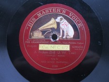 MISS AIMEE MAXWELL 12" 78 RPM A BOKEN DOLL/WHEN YOU COME HOME 1916 UK HMV C-672
