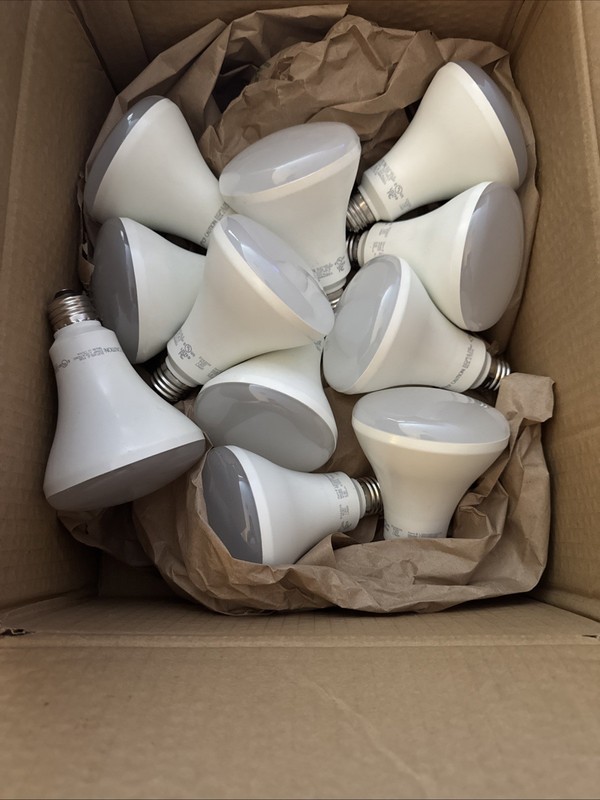 Led Flood Lights Lot -  tcp led br30012 4100k 120v 9w Box Of 11
