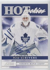 2011-12 Score Hot Rookies Signatures Ben Scrivens #538 Auto 0u7k