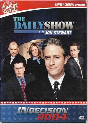 The Daily Show with Jon Stewart - Indecision 2004 - 3 DVD Set -  Very Good
