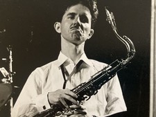 Photo Scott Hamilton Jazz Musique Photographie 1980 Chautemps Jean Louis