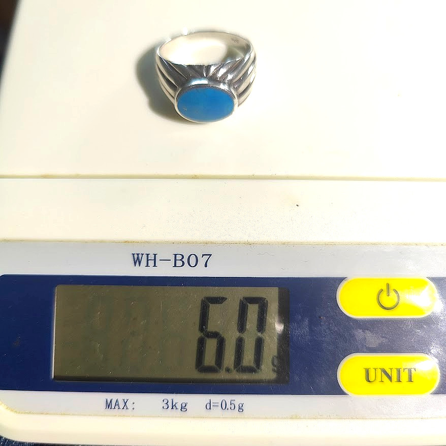 Sterling Silver 925 Hallmark Statement Ring Size … - image 17