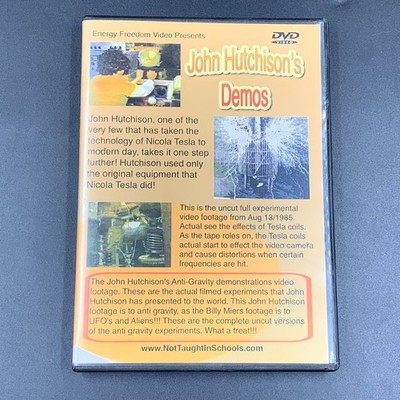 John Hutchinson's Demos Anti-Gravity DVD - 2010 energy freedom