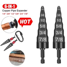 6-in-1 HVAC Repair Tool Copper Pipe Flaring & Swaging Kit 1/4" to 7/8" Sizes