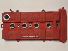 Honda Civic Acura Integra B Series B16 B18 B20 Non Vtec Valve Cover Wrinkle Red