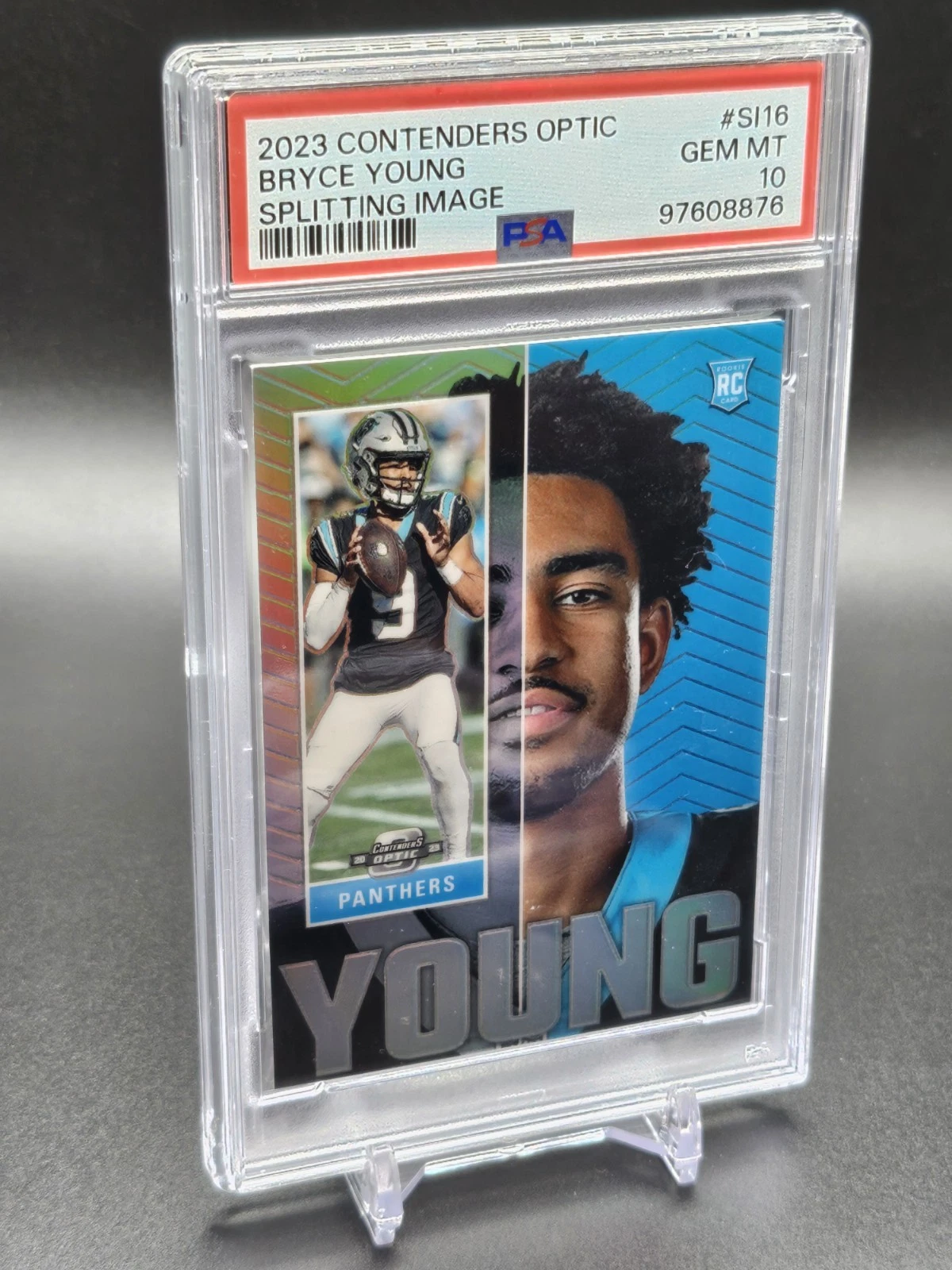 Bryce Young Panini Contenders Optic Splitting Image #SI16 Base