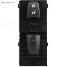 Interruptor de ventana eléctrica delantero derecho para Nissan Altima Pathfinder 2013-2017 negro