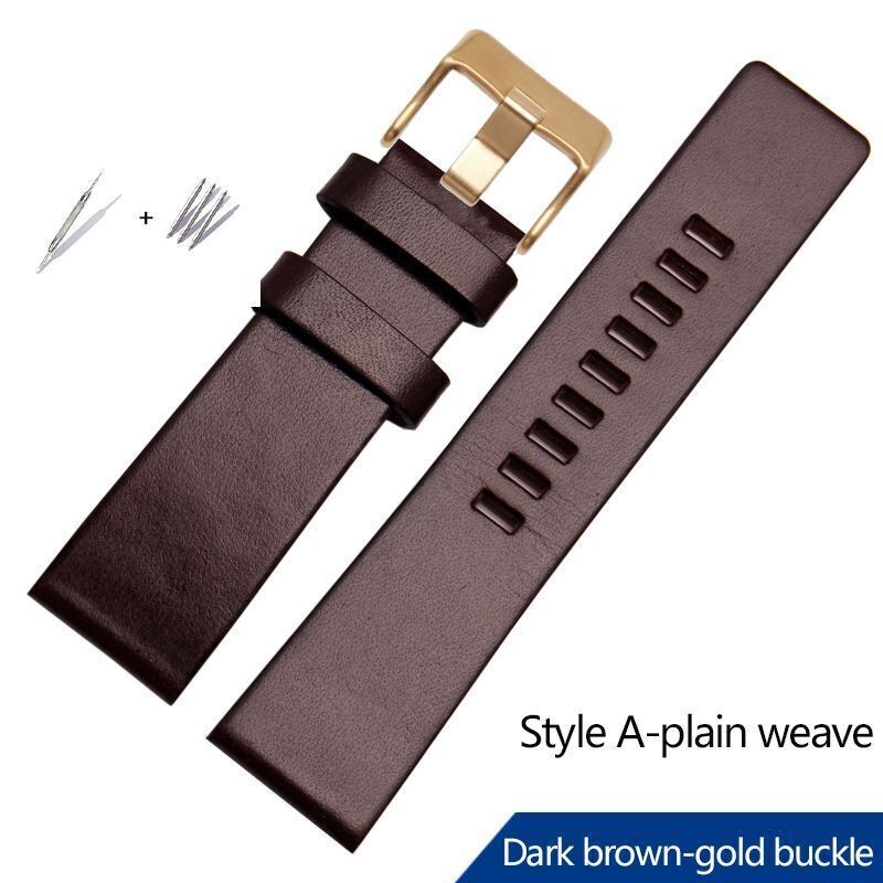 Bargain Classic Leather 32 mm Watch Strap DZ7071_K0037902 main image 1