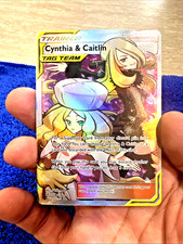 Cynthia & Caitlin (Full Art) 228/236 Sm-Cosmic Eclipse Holo for