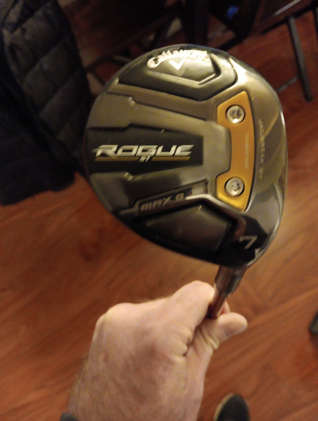 Callaway Rogue ST Max D 22* 7-wood w/ New ProLaunch RED 60g 