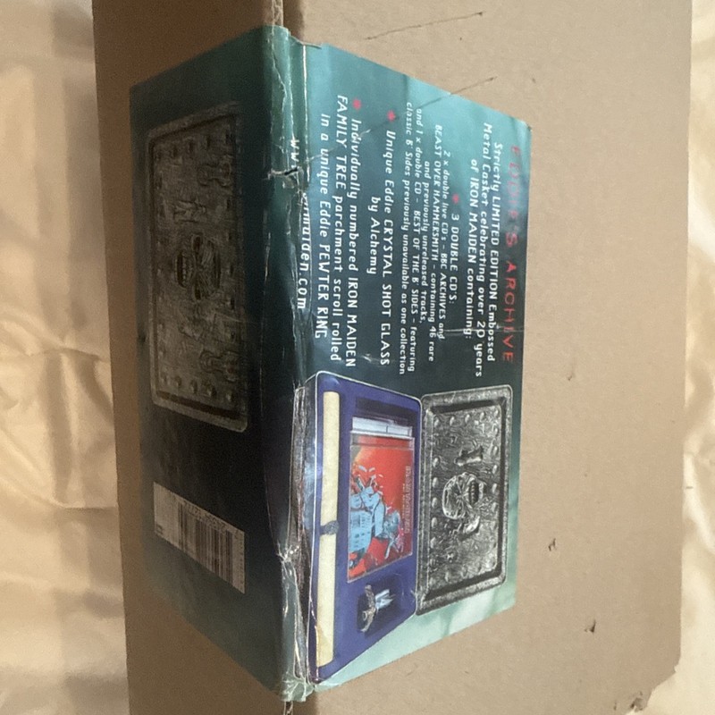 Iron Maiden – Eddie's Archive, 1st edition, New in SEALED ORIGINAL BOX