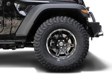 Felgen 17 Zoll + Reifen 35x12,5 BF Goodrich Mud Terrain + TÜV-Teilegutachten Alu