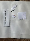 Set of New Wyler Genève code R incaflex chronograph White/orange hands